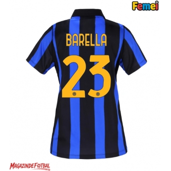 Inter Milan Nicolo Barella #23 Tricou Fotbal Replică 2026-27 Femei Acasa